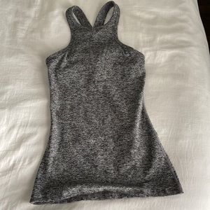 Beyond Yoga Heather Grey Tank